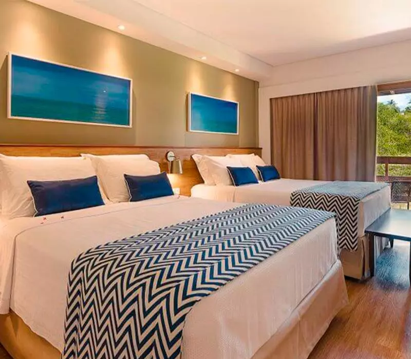 Acomodações amplas e completas