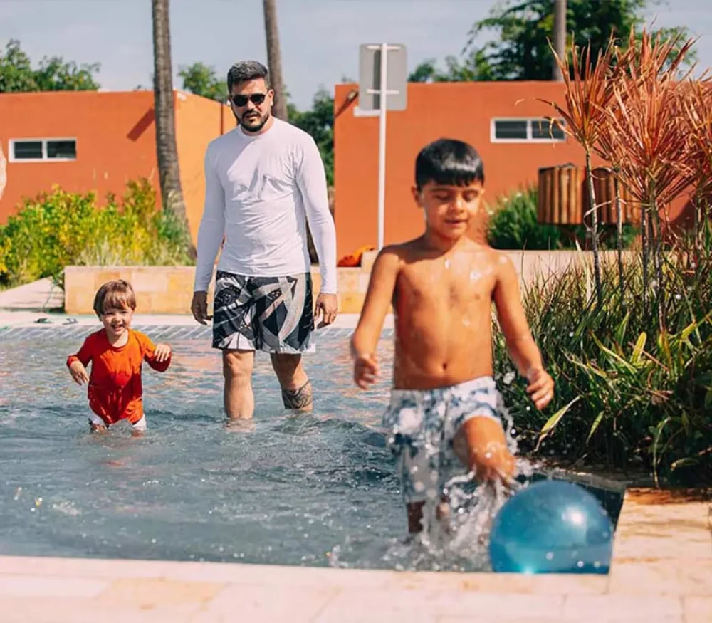 O kids club do Asenza Beach All Inclusive Resort em João Pessoa na a Paraíba.
