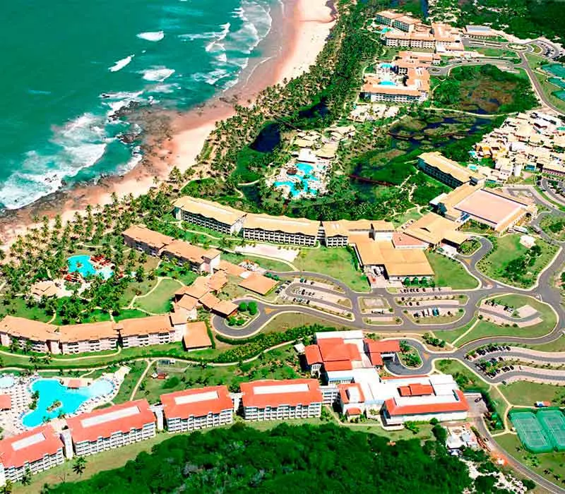 Conheça o Complexo Turístico da Costa do Sauípe Resorts.