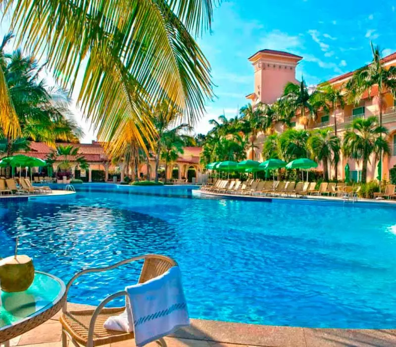 O Resort Royal Palm Plaza em Campinas.